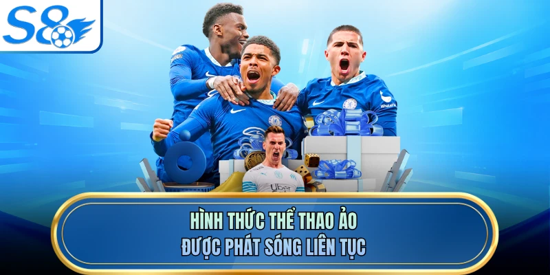 Hình thức thể thao ảo được phát sóng liên tục