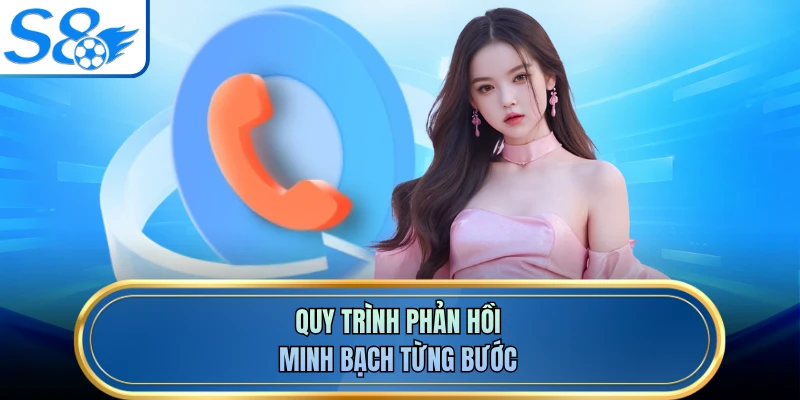 Quy trình phản hồi minh bạch từng bước